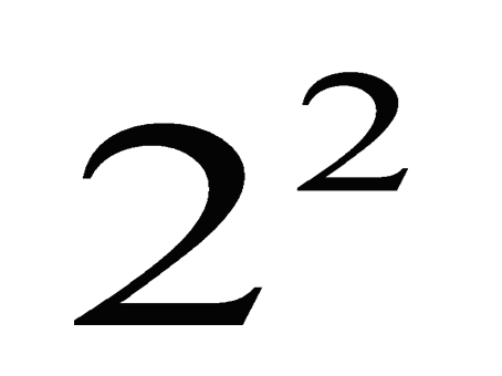2^2